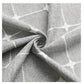 Frendorf | Moderne Jacquard-Leinen-Duschvorhang mit Quasten (1 Stk)  │ Für nordische Badezimmerdekoration