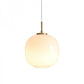 Frendorf | LunaNord Skandinavische Opalglas-Pendelleuchte | Minimalistisch & Modern | Elegante Beleuchtung für Zuhause