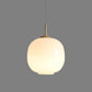 Frendorf | LunaNord Skandinavische Opalglas-Pendelleuchte | Minimalistisch & Modern | Elegante Beleuchtung für Zuhause