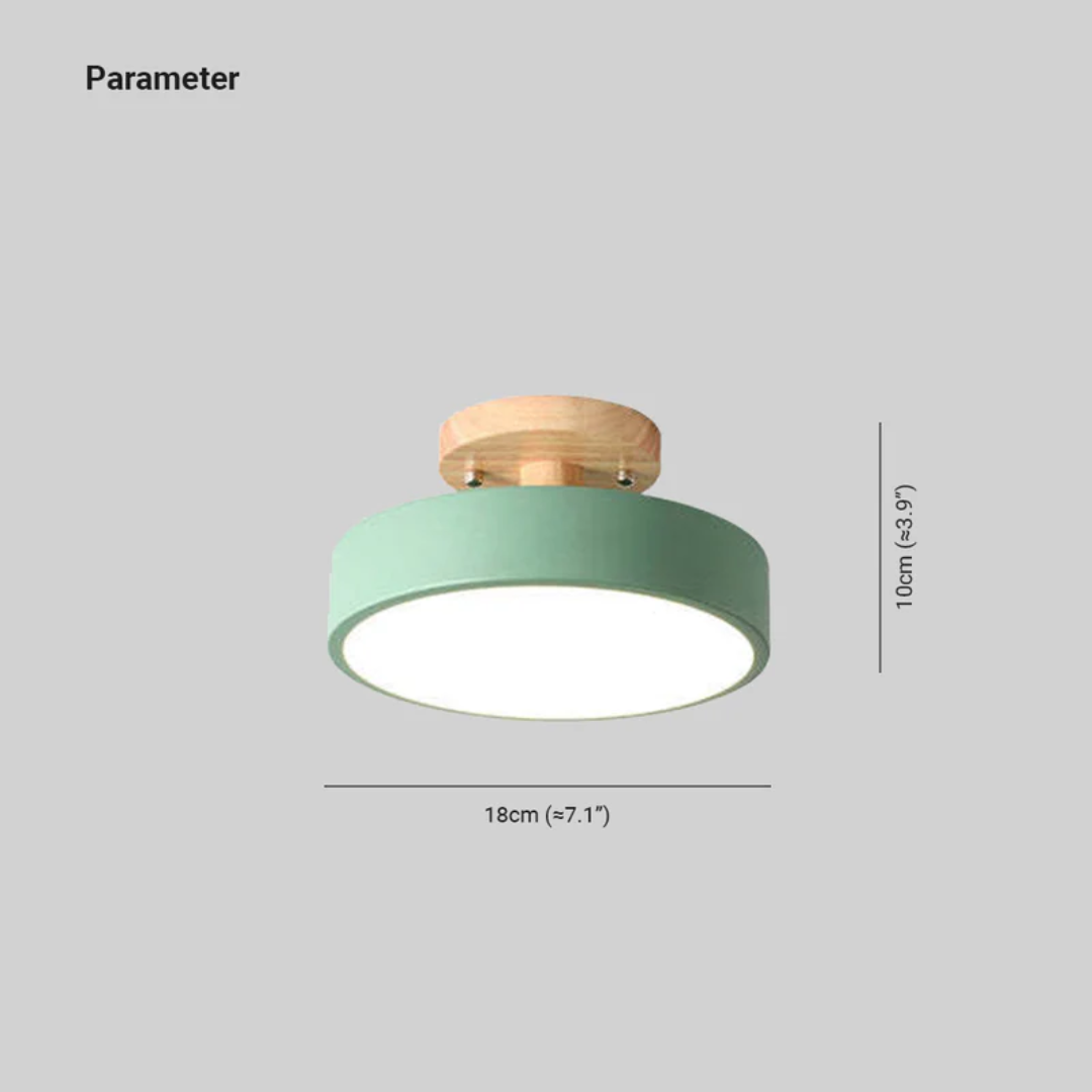 Frendorf | Moderne runde LED-Deckenleuchte - Nova