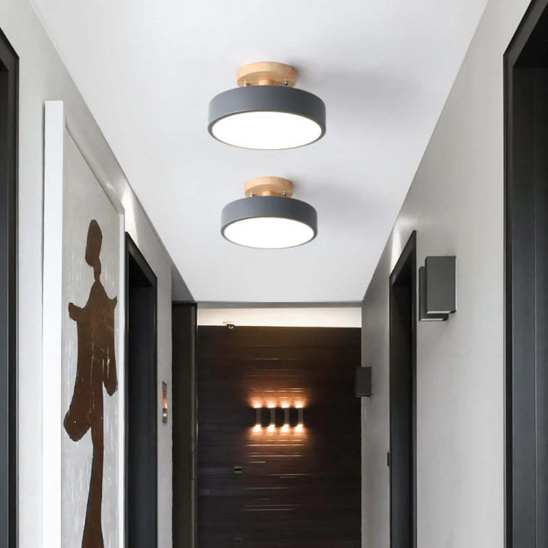 Frendorf | Moderne runde LED-Deckenleuchte - Nova