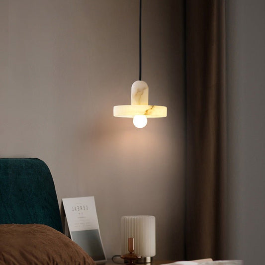 Frendorf | Beleuchten Sie Ihr Interieur mit der modernen Alabastermarmor-Hängeleuchte