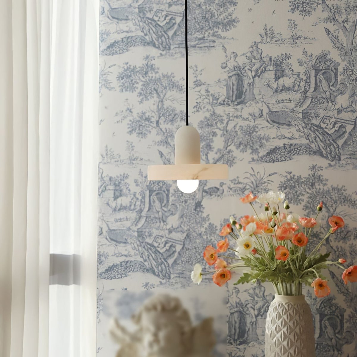 Frendorf | Beleuchten Sie Ihr Interieur mit der modernen Alabastermarmor-Hängeleuchte