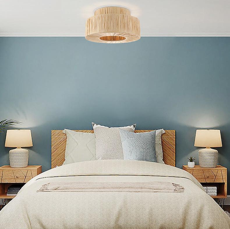 Frendorf | Bringen Sie moderne Eleganz mit dem Boho-gewebten Doppel-Layer-Anhänger