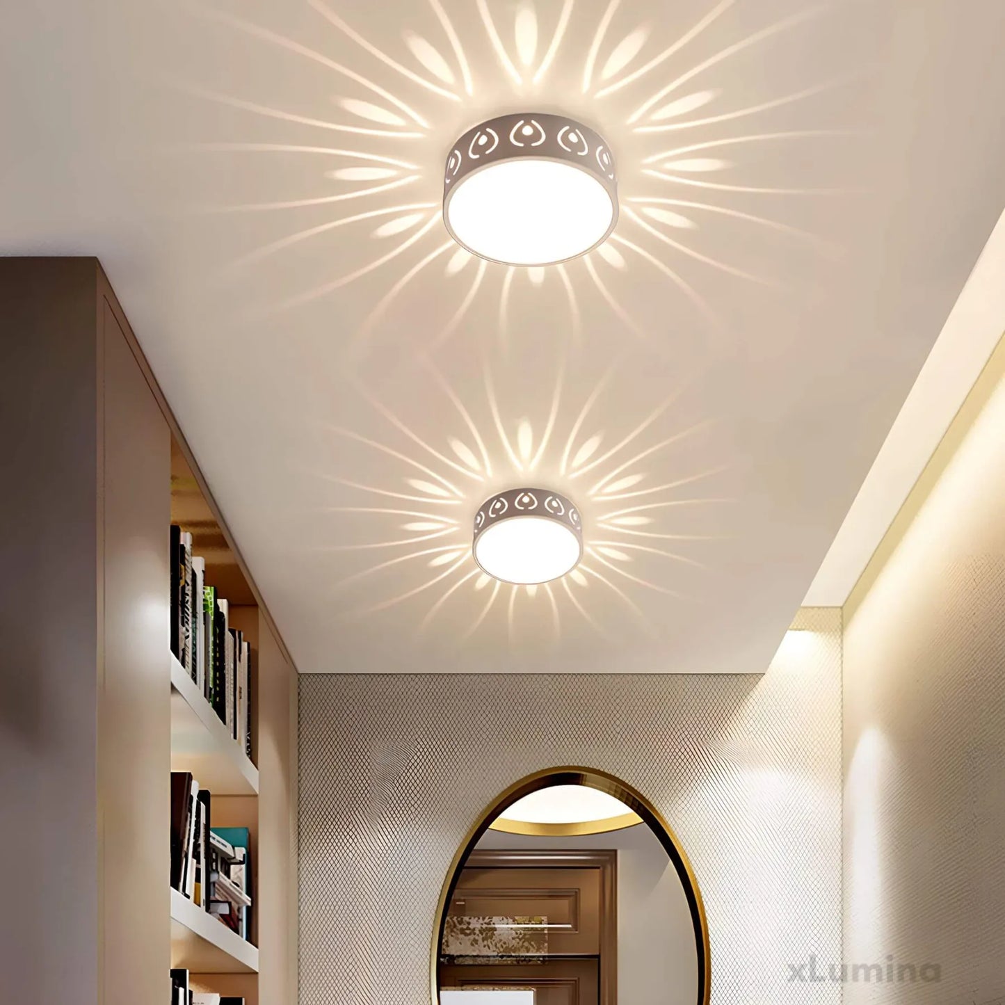 LED Deckenleuchte - für Eingang, Flur und Balkon