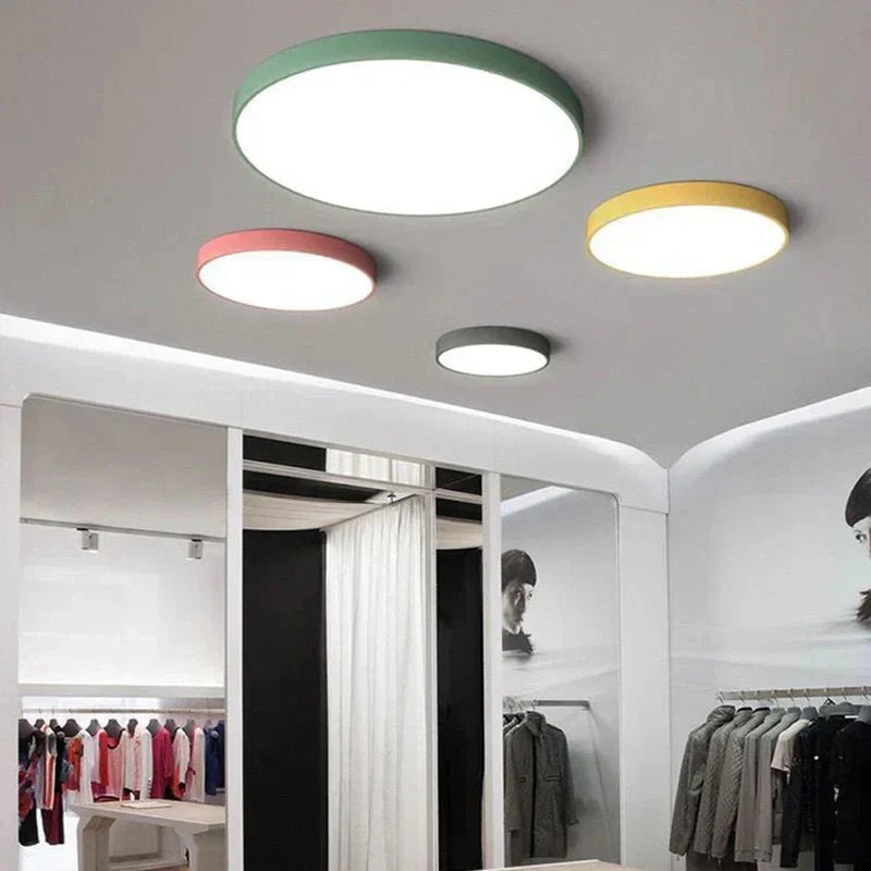 Frendorf | Beleuchten Sie Ihr Interieur mit der Macaron-Farbe LED-Deckenleuchte