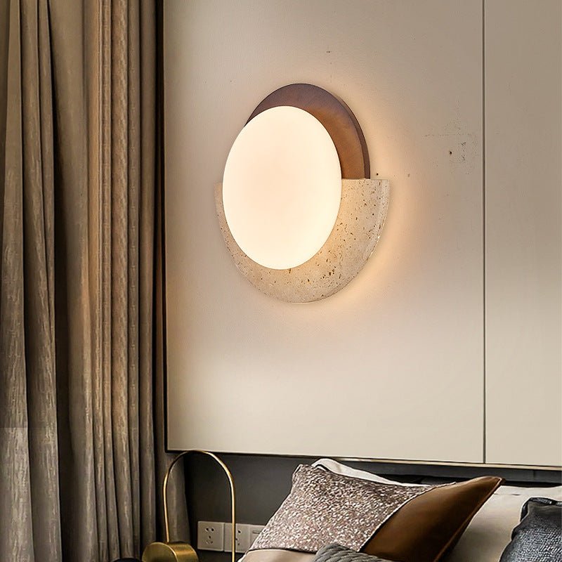 Frendorf | Bringen Sie die Weichheit von Wabi-sabi mit der modernen Wandleuchte ?D25cm