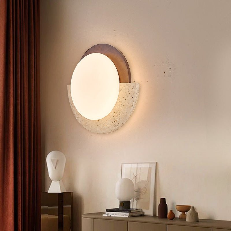 Frendorf | Bringen Sie die Weichheit von Wabi-sabi mit der modernen Wandleuchte ?D25cm