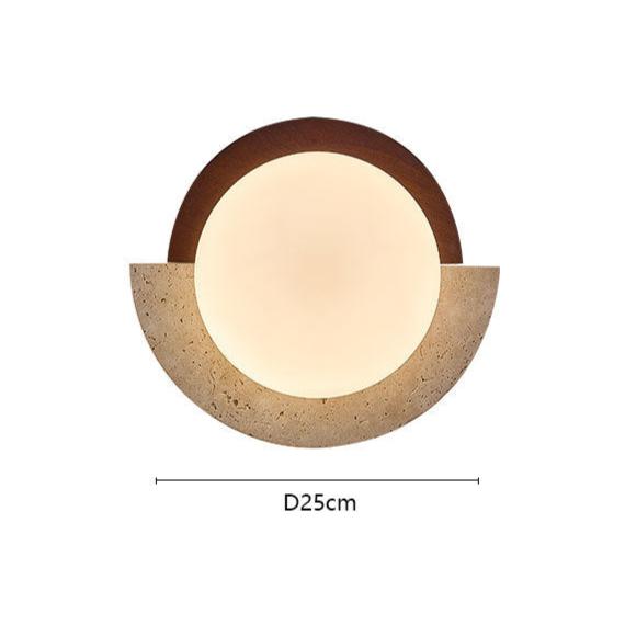 Frendorf | Bringen Sie die Weichheit von Wabi-sabi mit der modernen Wandleuchte ?D25cm