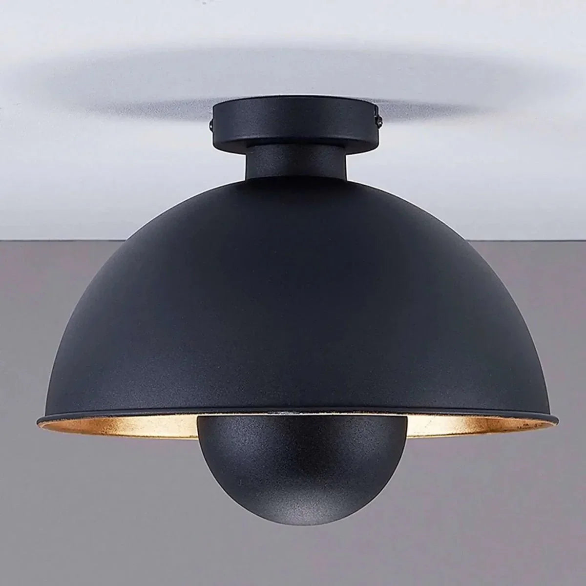 Frendorf | Elegante Modern-Retro Lampe in Kupfer und Gold für Ihr Zimmer