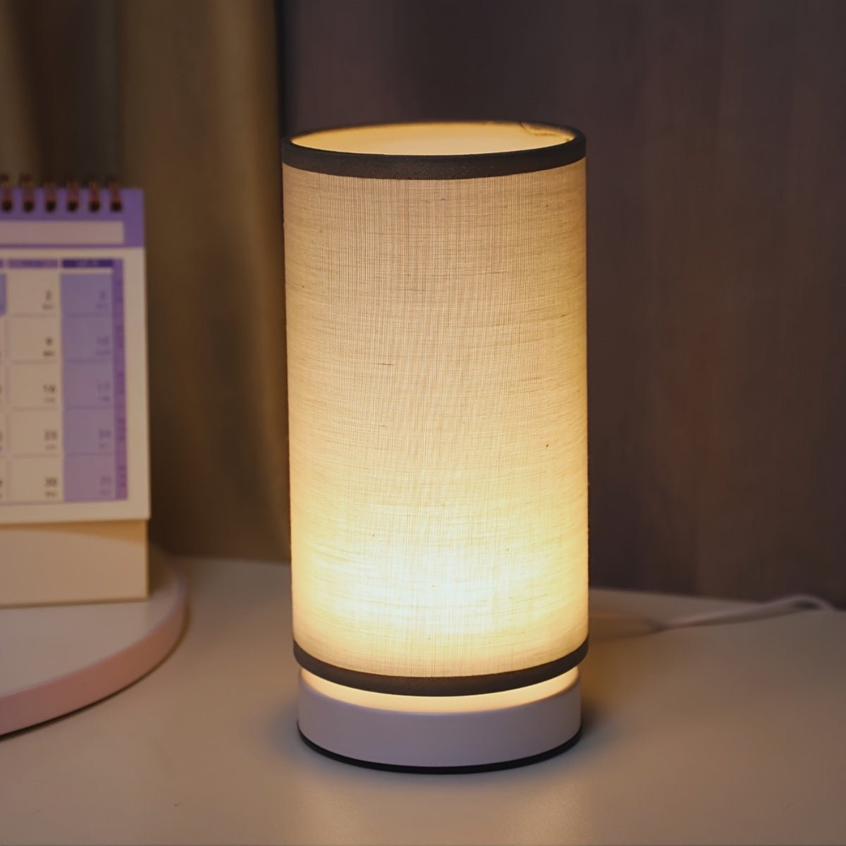 Frendorf | Modernlicht Tischlampe mit warmem LED-Umgebungslicht