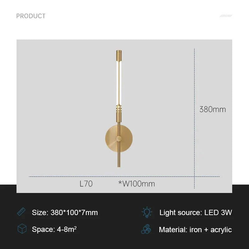 Frendorf | Modernlux Wandleuchte für natürliche und elegante Beleuchtung