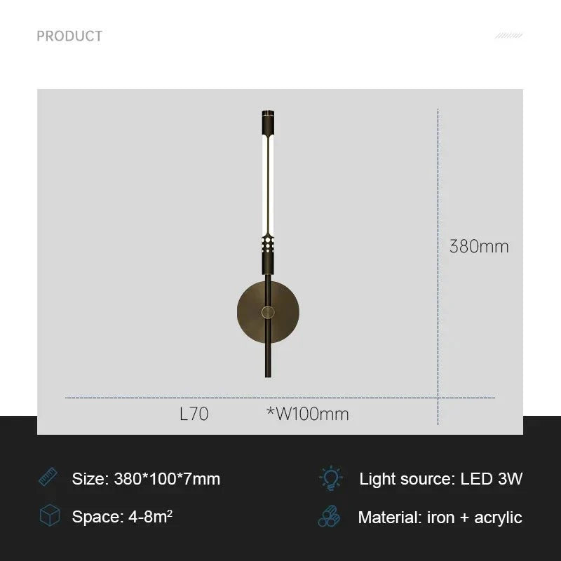 Frendorf | Modernlux Wandleuchte für natürliche und elegante Beleuchtung