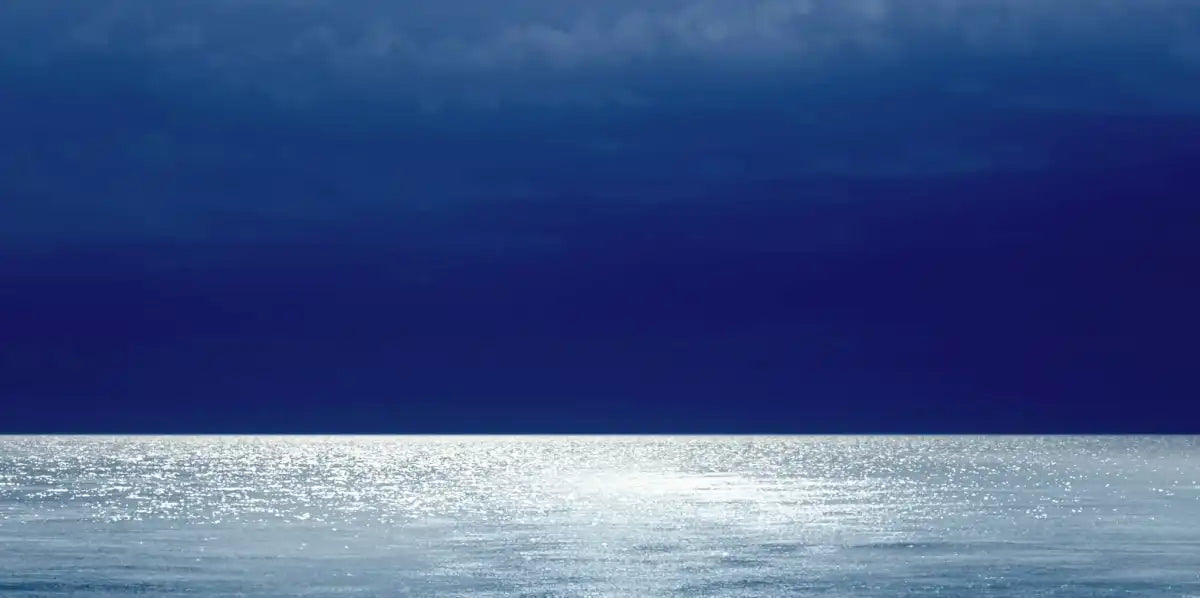Frendorf | Moonlit Ocean Blue III Wandkunst