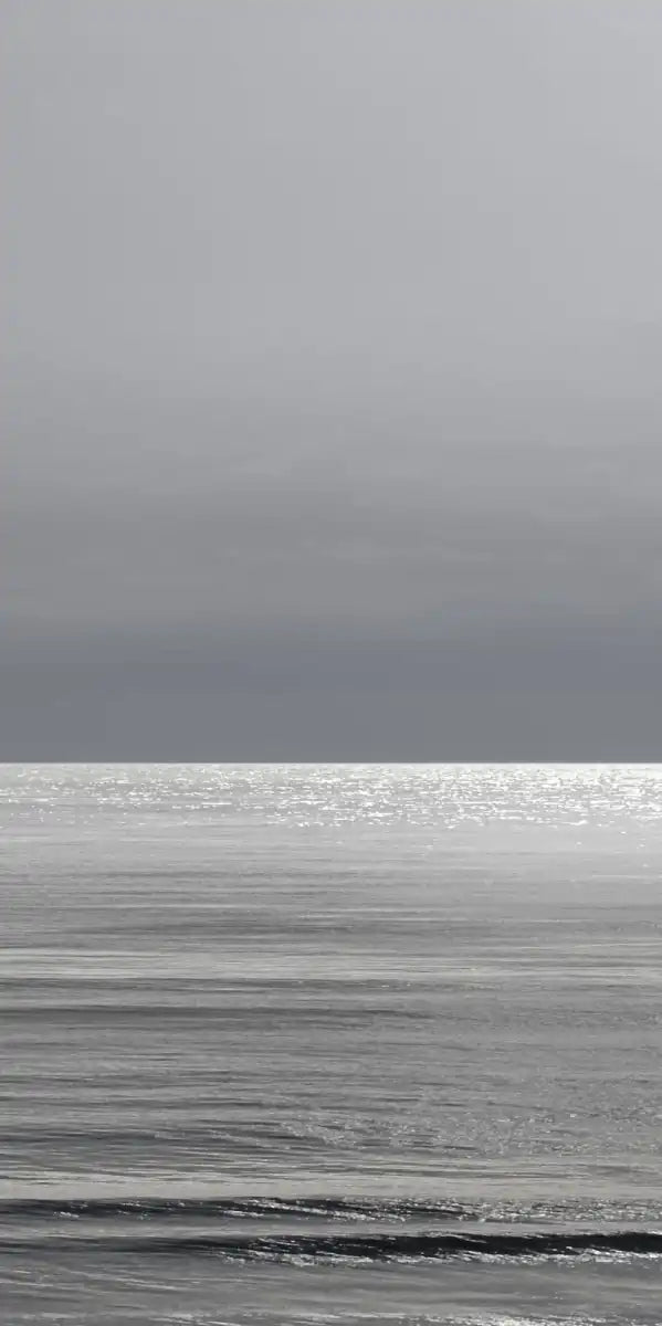 Frendorf | Mondlicht Ozean Grau I Wandkunst
