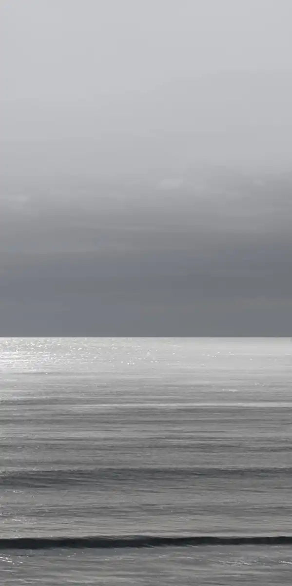 Frendorf | Mondlicht Ozean Grau I Wandkunst