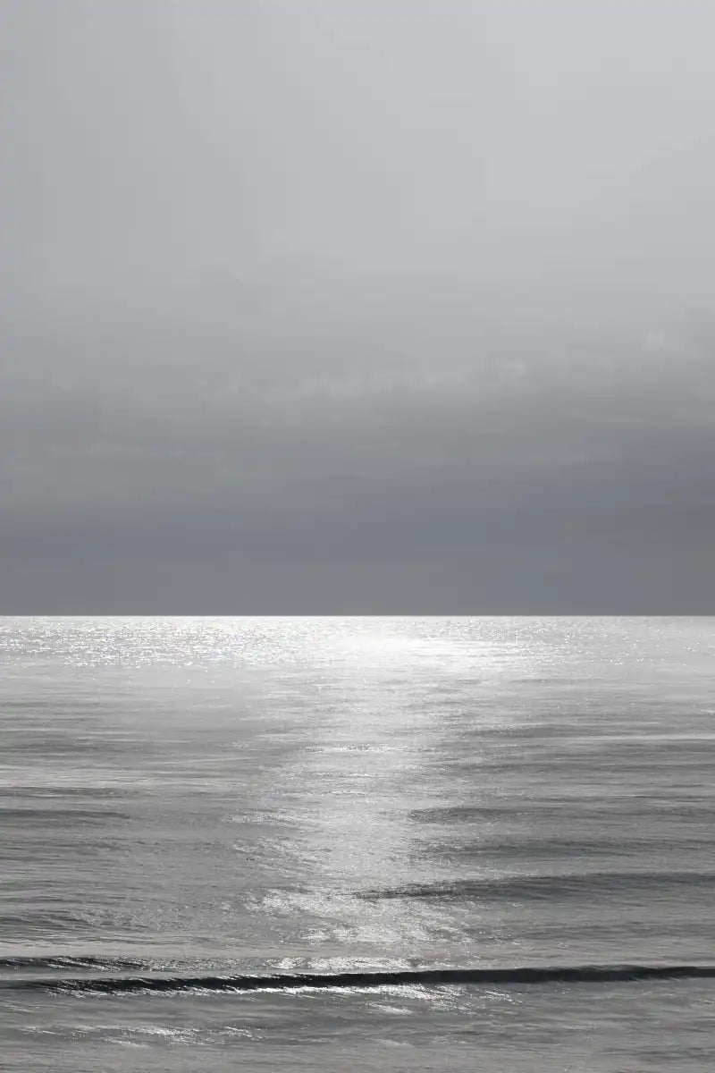 Frendorf | Moonlit Ocean Gray III Wandkunst