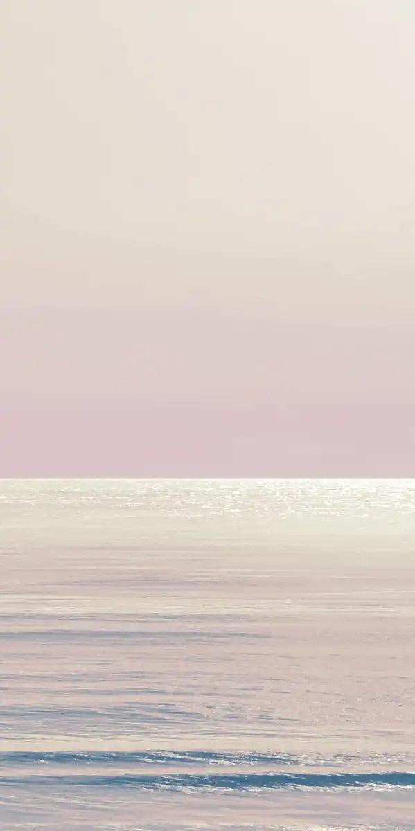 Frendorf | Mondlicht Ozean Pink Rouge I Wandkunst