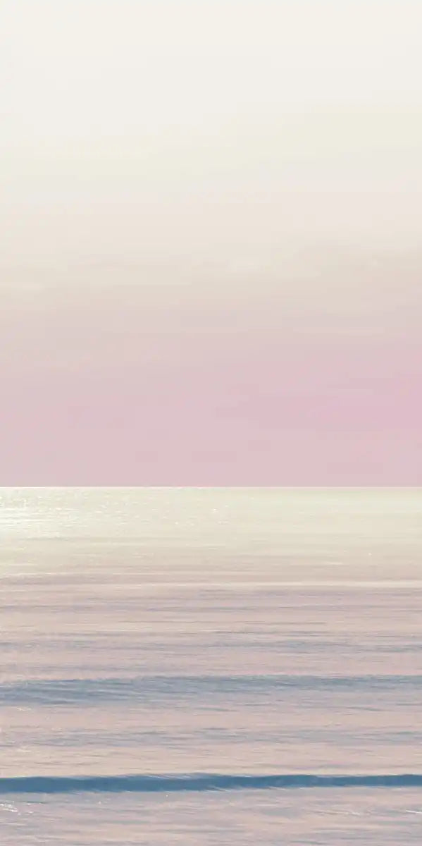 Frendorf | Mondlicht Ozean Pink Rouge I Wandkunst
