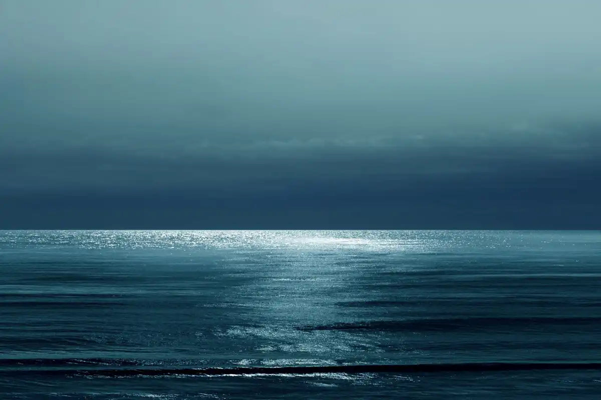 Frendorf | Moonlit Ocean Teal I Wandkunst