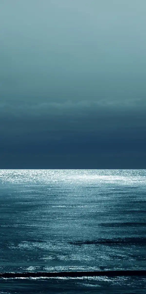 Frendorf | Moonlit Ocean Teal I Wandkunst