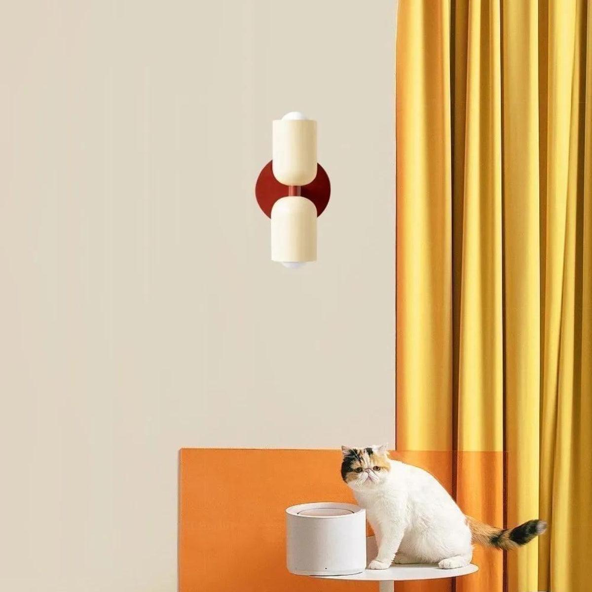 Frendorf Doppelköpfe Wandlampe