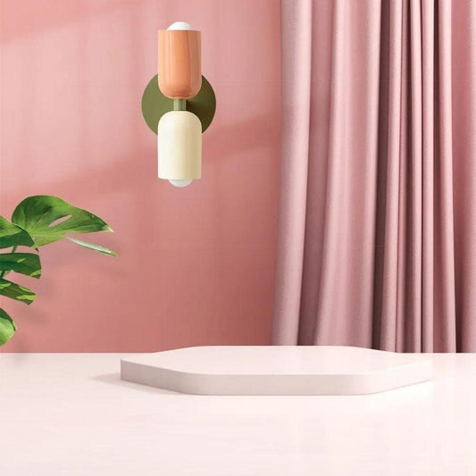 Frendorf Doppelköpfe Wandlampe