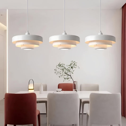 Frendorf | ScandiGlow Slim Glasloftlampe für modernes nordisches Interieur