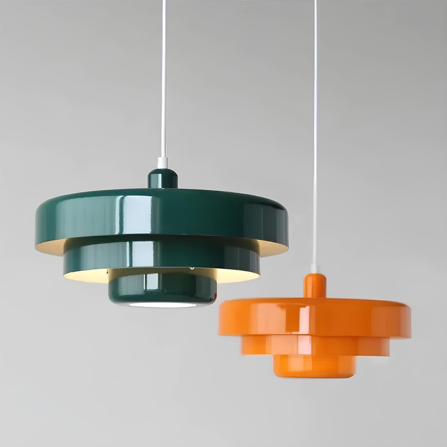 Frendorf | ScandiGlow Slim Glasloftlampe für modernes nordisches Interieur