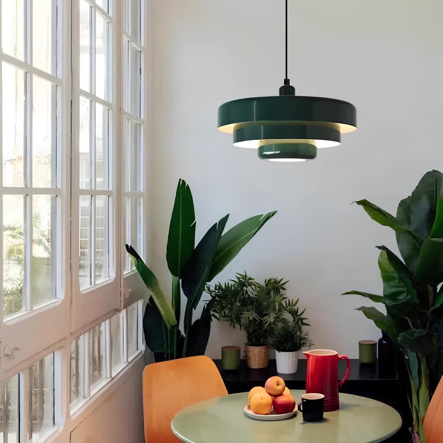 Frendorf | ScandiGlow Slim Glasloftlampe für modernes nordisches Interieur