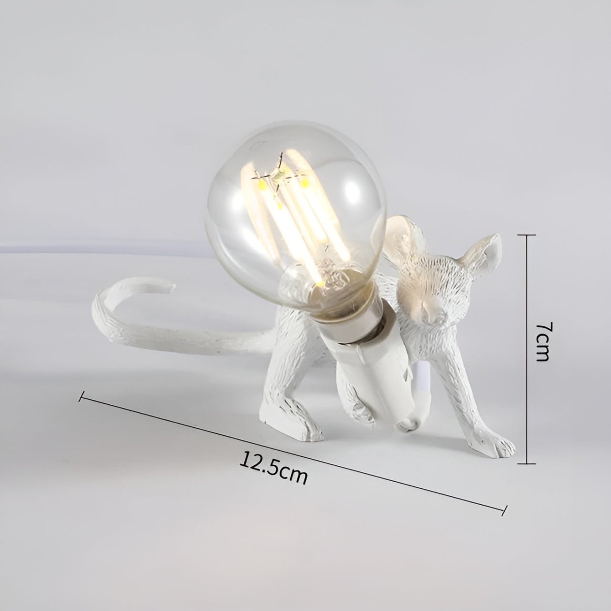 Maus Tischlampe mit LED - Einzigartige Dekoration für stimmungsvolle Beleuchtung
