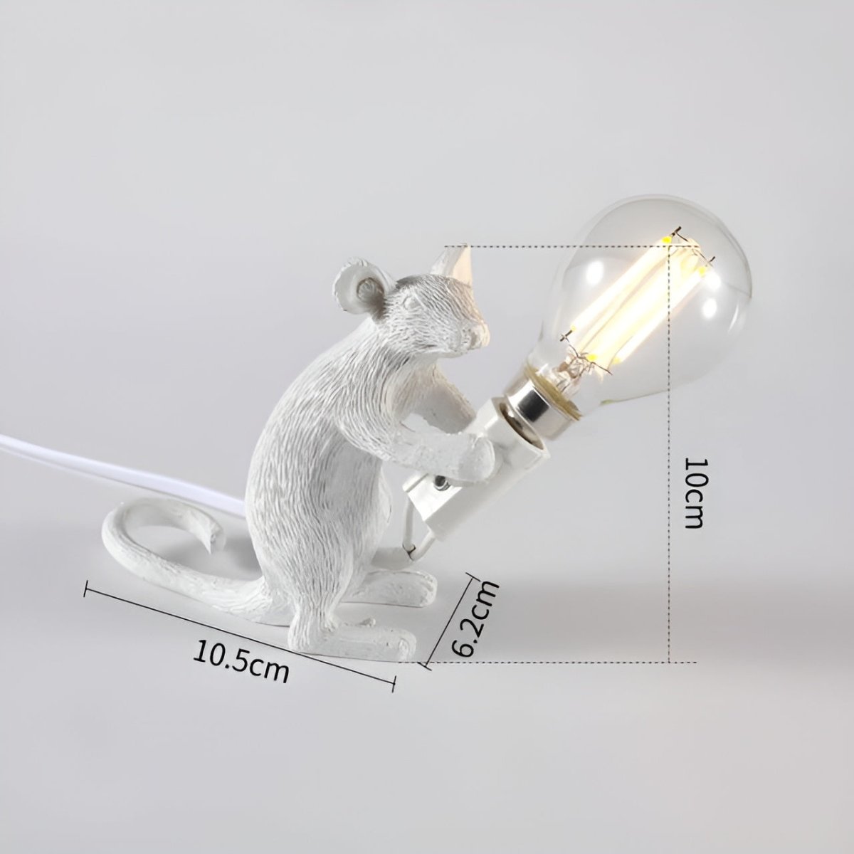 Maus Tischlampe mit LED - Einzigartige Dekoration für stimmungsvolle Beleuchtung
