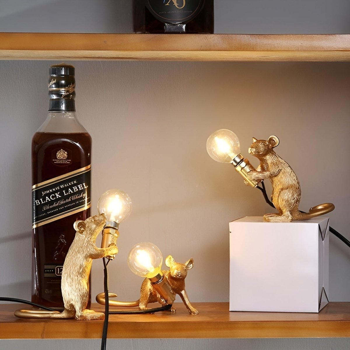 Maus Tischlampe mit LED - Einzigartige Dekoration für stimmungsvolle Beleuchtung