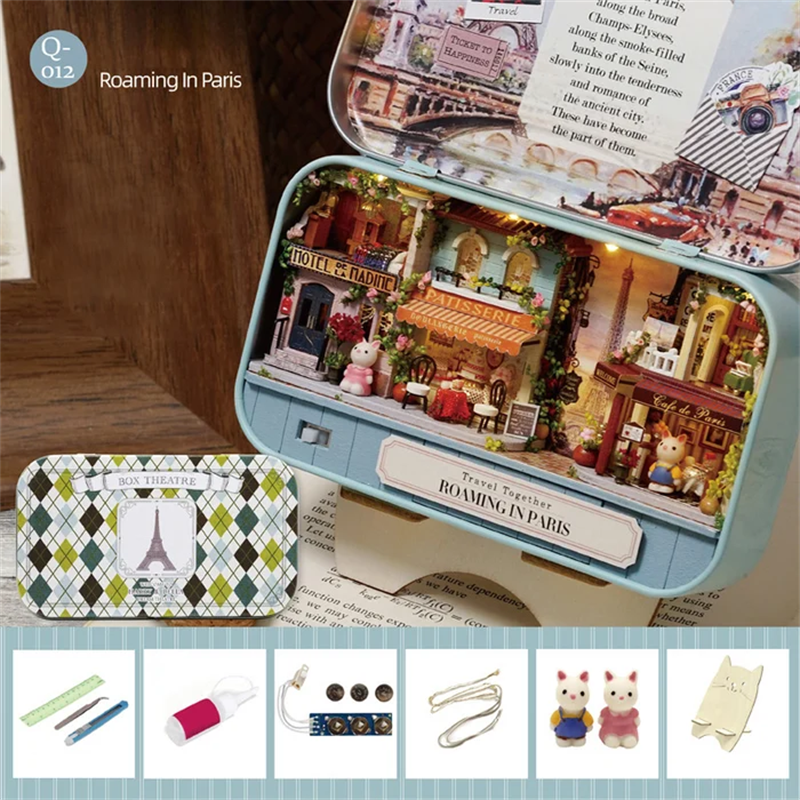 Frendorf | Box Theater Puppenhaus DIY Kit