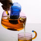 Farbe Bloom Glas Teekanne & Tassen Set