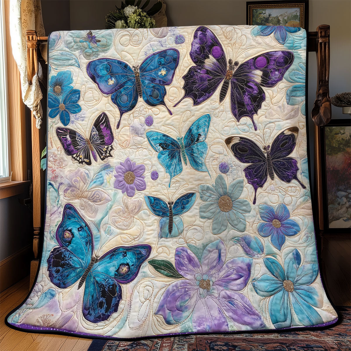 Mystic Butterfly Symphony Quilt