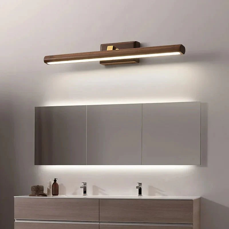 Frendorf | Mysticwood Lampe in schwarzem Walnussschaden schafft eine warme und elegante Atmosphäre