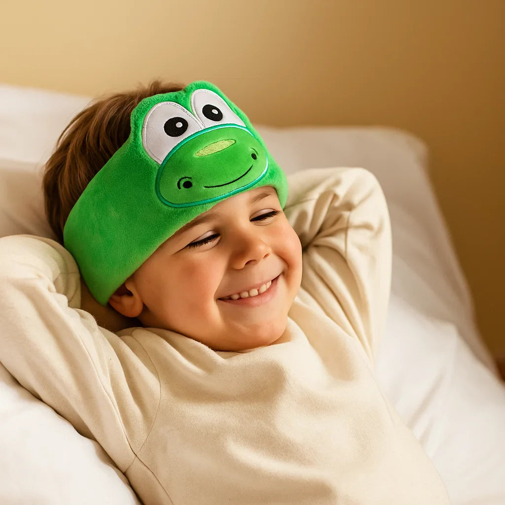 Frendorf | 2in1 Angenehme Bluetooth Kopfhörer und Schlafmaske für Kinder