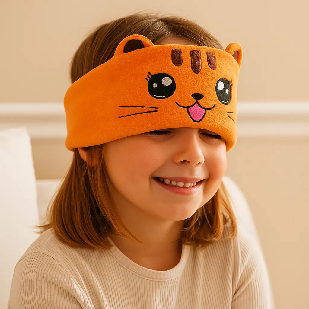 Frendorf | 2in1 Angenehme Bluetooth Kopfhörer und Schlafmaske für Kinder