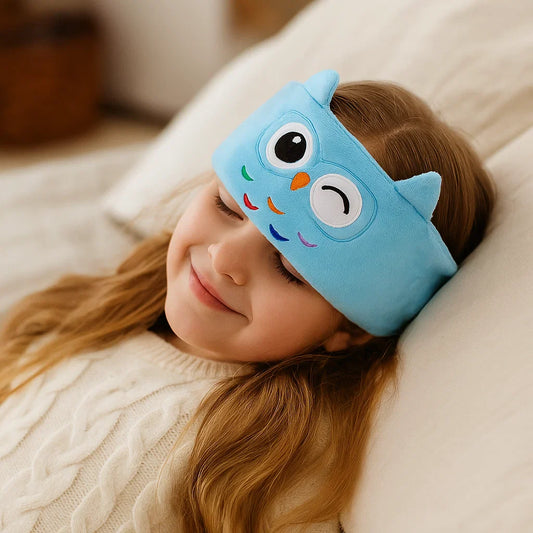 Frendorf | 2in1 Angenehme Bluetooth Kopfhörer und Schlafmaske für Kinder