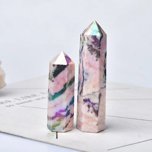 Frendorf | Aura Pink Zebra Kristallturm