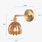 Retro – Wandleuchte Glas Tulip Bud