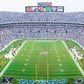 Frendorf | NFL-Football im Ericsson Stadium Charlotte Wandkunst