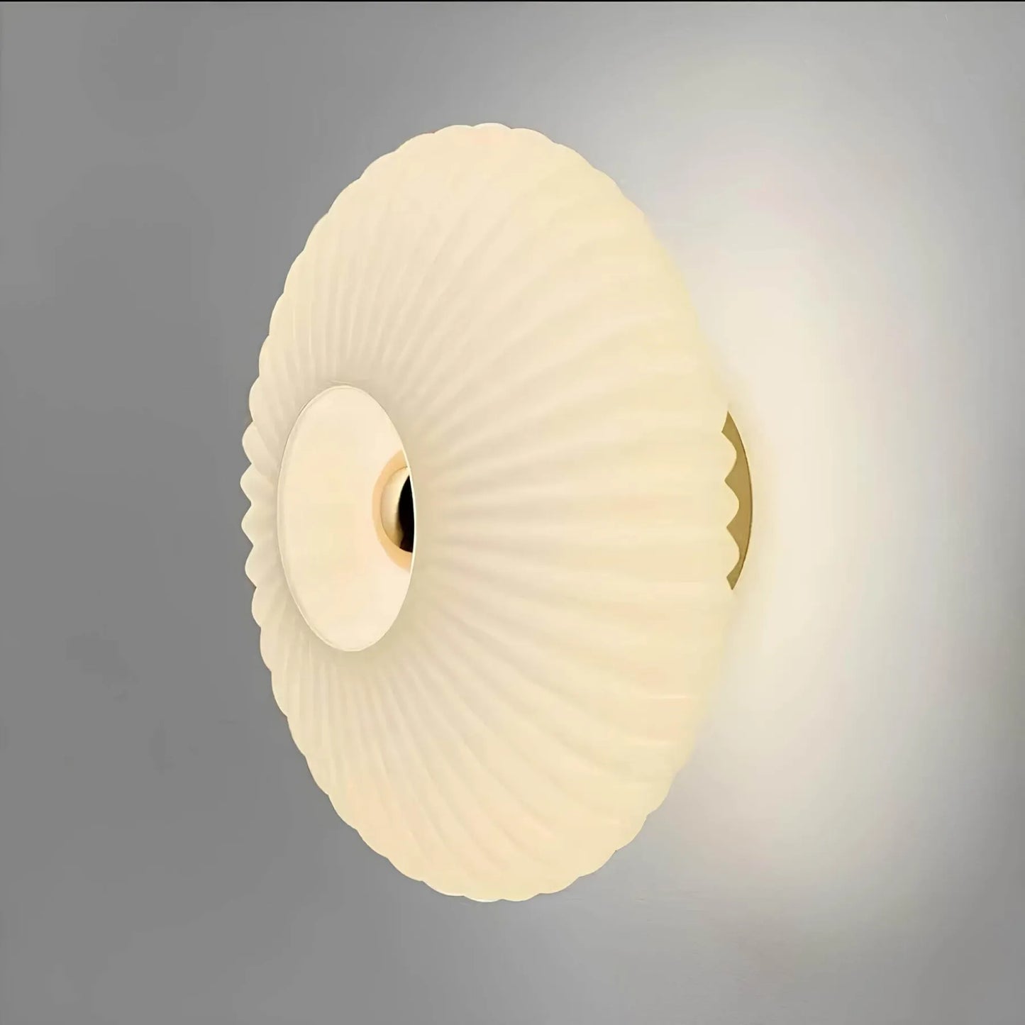 – Glas mit welligem Licht wandleuchte