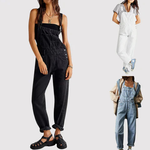 Frendorf | Leichte Damen-Denim-Latzhose für den Sommer