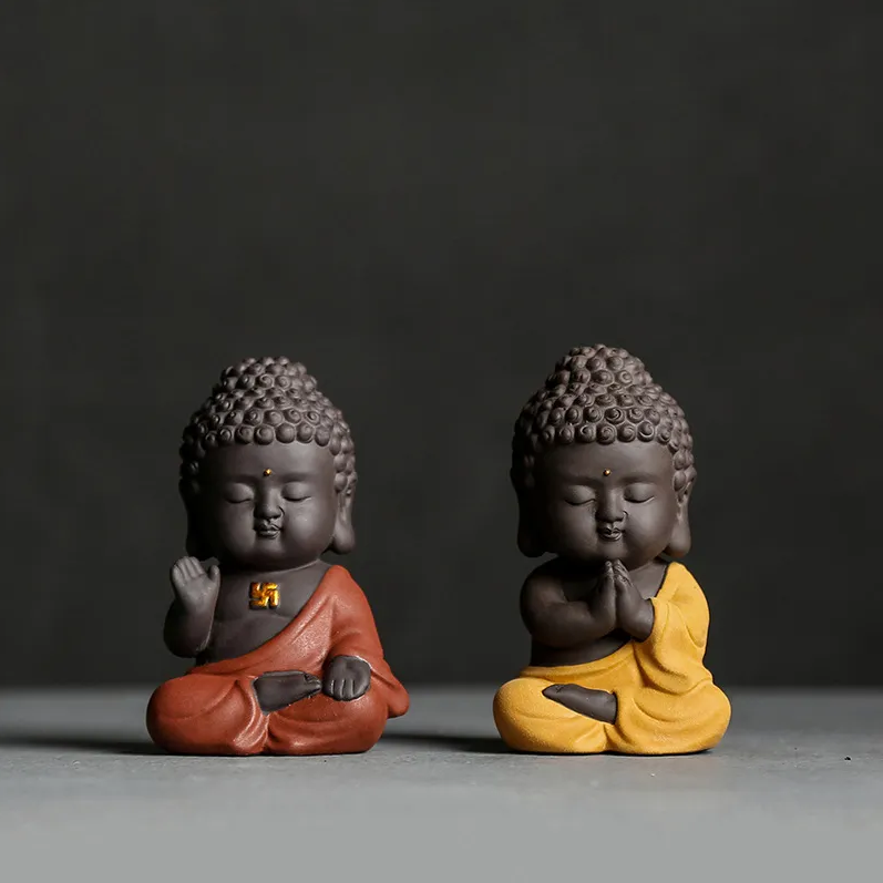 Frendorf | Entzückende kleine meditierende Buddha-Statue