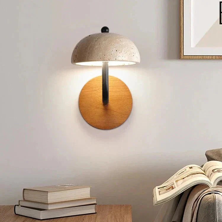 Frendorf | Bringen Sie Licht in Ihren Raum mit der Nordic Wandleuchte in Nussbaumholzfarben