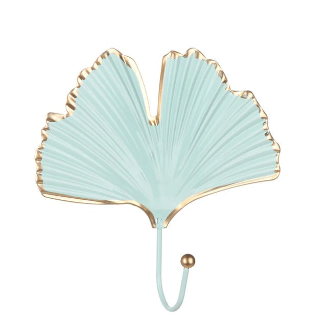 Goldenes Blatt Wandhaken