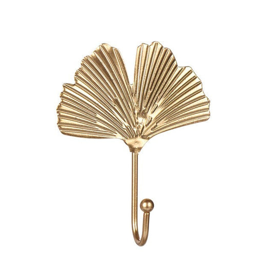 Goldenes Blatt Wandhaken