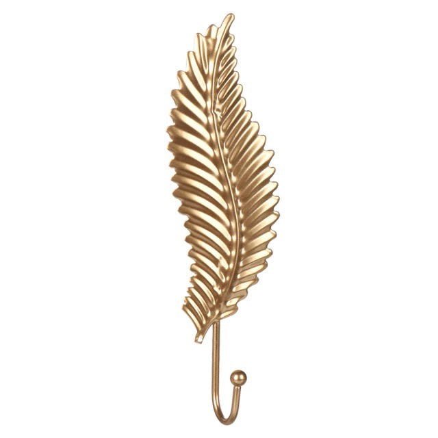 Goldenes Blatt Wandhaken